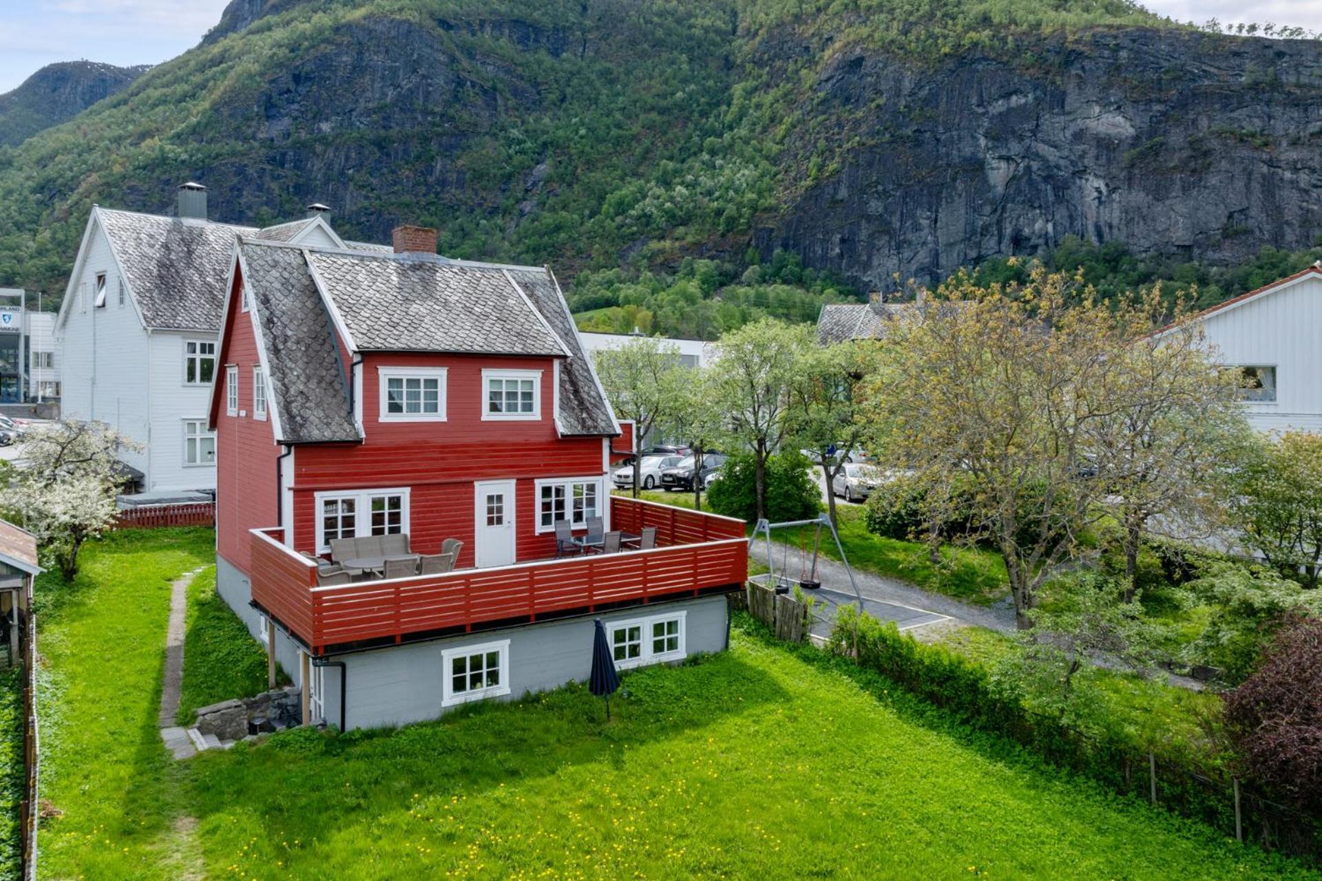 Aurland Guesthouse Bagian luar foto
