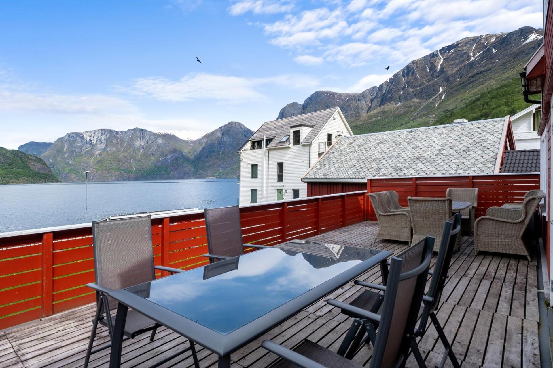 Aurland Guesthouse Bagian luar foto