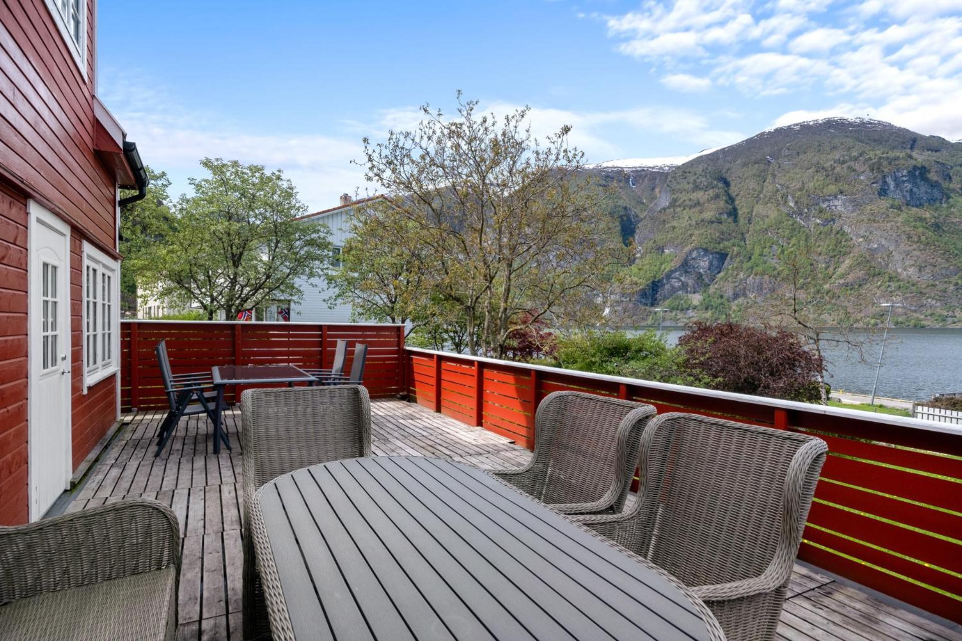 Aurland Guesthouse Bagian luar foto
